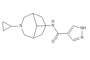 N-(7-cyclopropyl-7-azabicyclo[3.3.1]nonan-9-yl)-1H-pyrazole-4-carboxamide