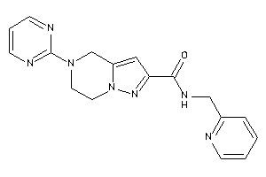 N-(2-pyridylmethyl)-5-(2-pyrimidyl)-6,7-dihydro-4H-pyrazolo[1,5-a]pyrazine-2-carboxamide