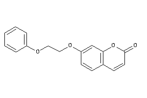 Image of 7-(2-phenoxyethoxy)coumarin