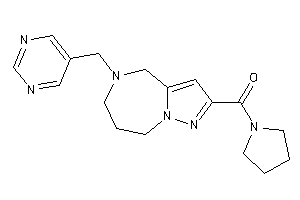 [5-(5-pyrimidylmethyl)-4,6,7,8-tetrahydropyrazolo[1,5-a][1,4]diazepin-2-yl]-pyrrolidino-methanone
