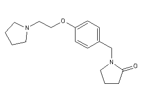 1-[4-(2-pyrrolidinoethoxy)benzyl]-2-pyrrolidone