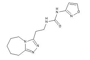 Image of 1-isoxazol-3-yl-3-[2-(6,7,8,9-tetrahydro-5H-[1,2,4]triazolo[4,3-a]azepin-3-yl)ethyl]urea