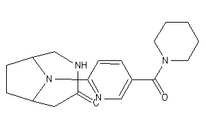 9-[5-(piperidine-1-carbonyl)-2-pyridyl]-4,9-diazabicyclo[4.2.1]nonan-3-one