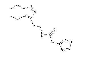 N-[2-(5,6,7,7a-tetrahydro-4H-indazol-3-yl)ethyl]-2-thiazol-4-yl-acetamide