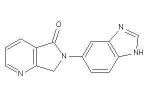 6-(1H-benzimidazol-5-yl)-7H-pyrrolo[3,4-b]pyridin-5-one