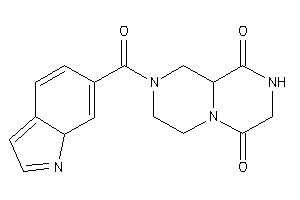 Image of 2-(7aH-indole-6-carbonyl)-1,3,4,7,8,9a-hexahydropyrazino[1,2-a]pyrazine-6,9-quinone