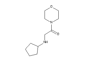 2-(cyclopentylamino)-1-morpholino-ethanone