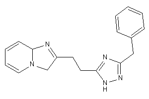 2-[2-(3-benzyl-1H-1,2,4-triazol-5-yl)ethyl]-3,8a-dihydroimidazo[1,2-a]pyridine