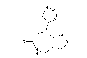 8-isoxazol-5-yl-4,5,7,8-tetrahydrothiazolo[4,5-c]azepin-6-one