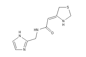 Image of N-(1H-imidazol-2-ylmethyl)-2-thiazolidin-4-ylidene-acetamide