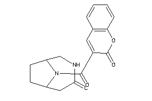 Image of 9-(2-ketochromene-3-carbonyl)-4,9-diazabicyclo[4.2.1]nonan-3-one