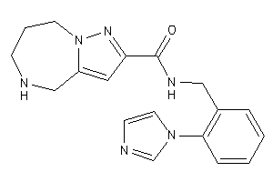 N-(2-imidazol-1-ylbenzyl)-5,6,7,8-tetrahydro-4H-pyrazolo[1,5-a][1,4]diazepine-2-carboxamide