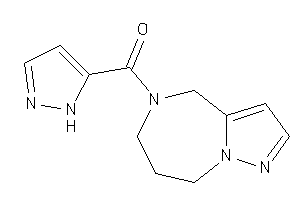 Image of 1H-pyrazol-5-yl(4,6,7,8-tetrahydropyrazolo[1,5-a][1,4]diazepin-5-yl)methanone