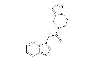 Image of 1-(6,7-dihydro-4H-pyrazolo[1,5-a]pyrazin-5-yl)-2-imidazo[1,2-a]pyridin-3-yl-ethanone