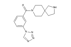 2,8-diazaspiro[4.5]decan-8-yl-[3-(tetrazol-1-yl)phenyl]methanone