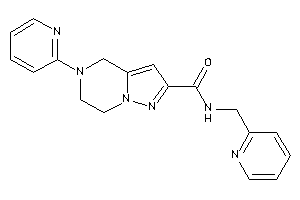 5-(2-pyridyl)-N-(2-pyridylmethyl)-6,7-dihydro-4H-pyrazolo[1,5-a]pyrazine-2-carboxamide