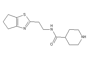 Image of N-[2-(5,6-dihydro-4H-cyclopenta[d]thiazol-2-yl)ethyl]isonipecotamide