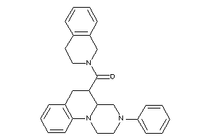 3,4-dihydro-1H-isoquinolin-2-yl-(3-phenyl-1,2,4,4a,5,6-hexahydropyrazino[1,2-a]quinolin-5-yl)methanone