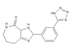 Image of 2-[3-(1H-tetrazol-5-yl)phenyl]-3,3a,5,6,7,8-hexahydro-2H-imidazo[4,5-c]azepin-4-one