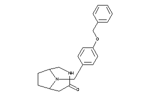 Image of 9-(4-benzoxybenzyl)-4,9-diazabicyclo[4.2.1]nonan-3-one