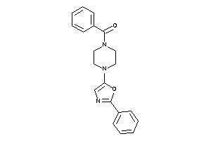 Phenyl-[4-(2-phenyloxazol-5-yl)piperazino]methanone