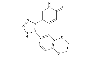 5-[2-(2,3-dihydro-1,4-benzodioxin-6-yl)-1,3-dihydro-1,2,4-triazol-3-yl]-2-pyridone