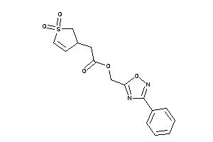 Image of 2-(1,1-diketo-2,3-dihydrothiophen-3-yl)acetic Acid (3-phenyl-1,2,4-oxadiazol-5-yl)methyl Ester