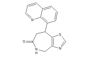 8-(8-quinolyl)-4,5,7,8-tetrahydrothiazolo[4,5-c]azepin-6-one