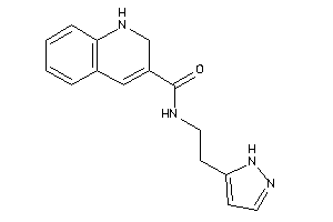 N-[2-(1H-pyrazol-5-yl)ethyl]-1,2-dihydroquinoline-3-carboxamide