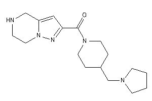 [4-(pyrrolidinomethyl)piperidino]-(4,5,6,7-tetrahydropyrazolo[1,5-a]pyrazin-2-yl)methanone