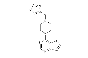 4-[(4-thieno[3,2-d]pyrimidin-4-ylpiperazino)methyl]oxazole