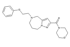 Image of Morpholino-[5-(2-phenoxyethyl)-4,6,7,8-tetrahydropyrazolo[1,5-a][1,4]diazepin-2-yl]methanone
