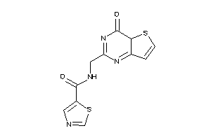 Image of N-[(4-keto-4aH-thieno[3,2-d]pyrimidin-2-yl)methyl]thiazole-5-carboxamide
