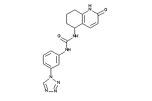 1-(2-keto-5,6,7,8-tetrahydro-1H-quinolin-5-yl)-3-[3-(tetrazol-1-yl)phenyl]urea