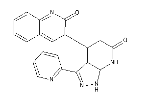 3-[6-keto-3-(2-pyridyl)-1,3a,4,5,7,7a-hexahydropyrazolo[3,4-b]pyridin-4-yl]-3H-quinolin-2-one