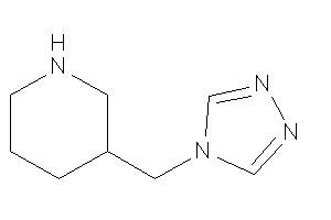 Image of 3-(1,2,4-triazol-4-ylmethyl)piperidine