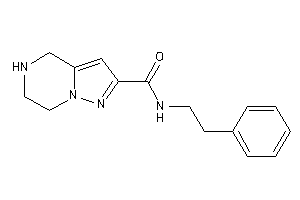 N-phenethyl-4,5,6,7-tetrahydropyrazolo[1,5-a]pyrazine-2-carboxamide