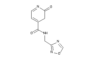 Image of 2-keto-N-(1,2,4-oxadiazol-3-ylmethyl)-3H-pyridine-4-carboxamide
