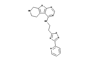 2-[3-(2-pyridyl)-1,2,4-oxadiazol-5-yl]ethyl-BLAHyl-amine