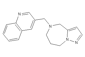 Image of 5-(3-quinolylmethyl)-4,6,7,8-tetrahydropyrazolo[1,5-a][1,4]diazepine