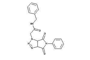 N-benzyl-2-(4,6-diketo-5-phenyl-3a,6a-dihydropyrrolo[3,4-d]triazol-1-yl)acetamide