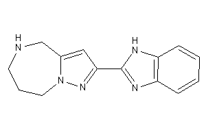 2-(1H-benzimidazol-2-yl)-5,6,7,8-tetrahydro-4H-pyrazolo[1,5-a][1,4]diazepine
