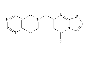 7-(7,8-dihydro-5H-pyrido[4,3-d]pyrimidin-6-ylmethyl)thiazolo[3,2-a]pyrimidin-5-one
