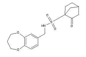 N-(3,4-dihydro-2H-1,5-benzodioxepin-7-ylmethyl)-1-(2-ketonorbornan-1-yl)methanesulfonamide