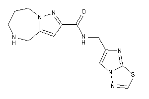 N-(imidazo[2,1-b][1,3,4]thiadiazol-6-ylmethyl)-5,6,7,8-tetrahydro-4H-pyrazolo[1,5-a][1,4]diazepine-2-carboxamide