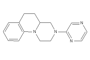 Image of 3-pyrazin-2-yl-1,2,4,4a,5,6-hexahydropyrazino[1,2-a]quinoline