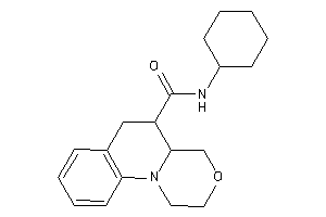 N-cyclohexyl-1,2,4,4a,5,6-hexahydro-[1,4]oxazino[4,3-a]quinoline-5-carboxamide