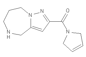 3-pyrrolin-1-yl(5,6,7,8-tetrahydro-4H-pyrazolo[1,5-a][1,4]diazepin-2-yl)methanone