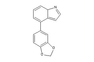 Image of 4-(1,3-benzodioxol-5-yl)-7aH-indole