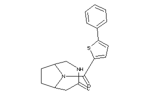 9-(5-phenylthiophene-2-carbonyl)-4,9-diazabicyclo[4.2.1]nonan-3-one